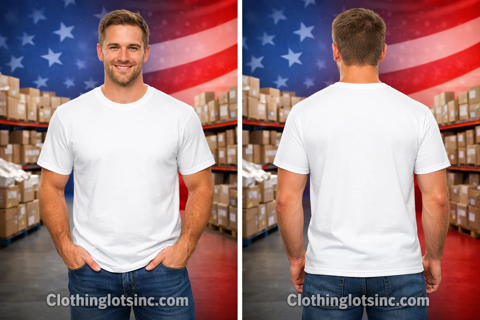 White Cotton T-Shirts